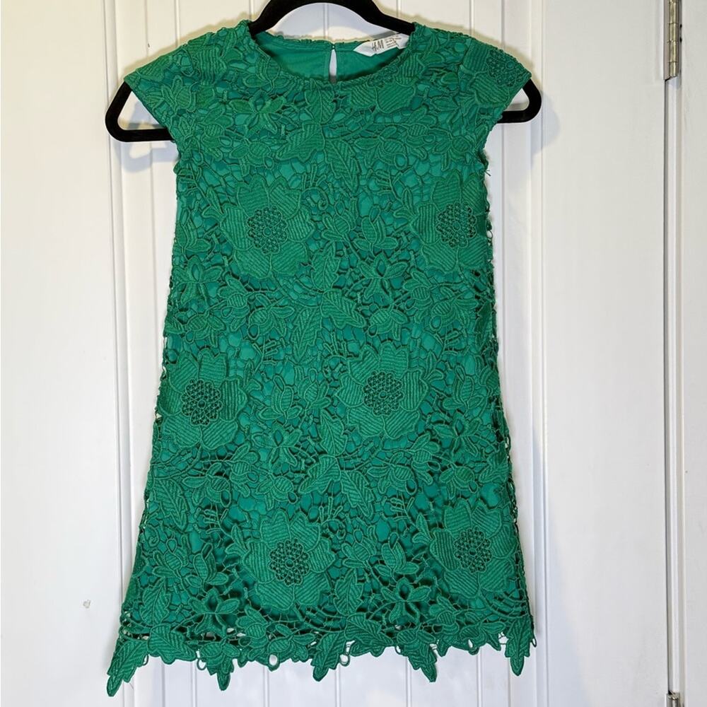 H&M Vibrant Green Dress